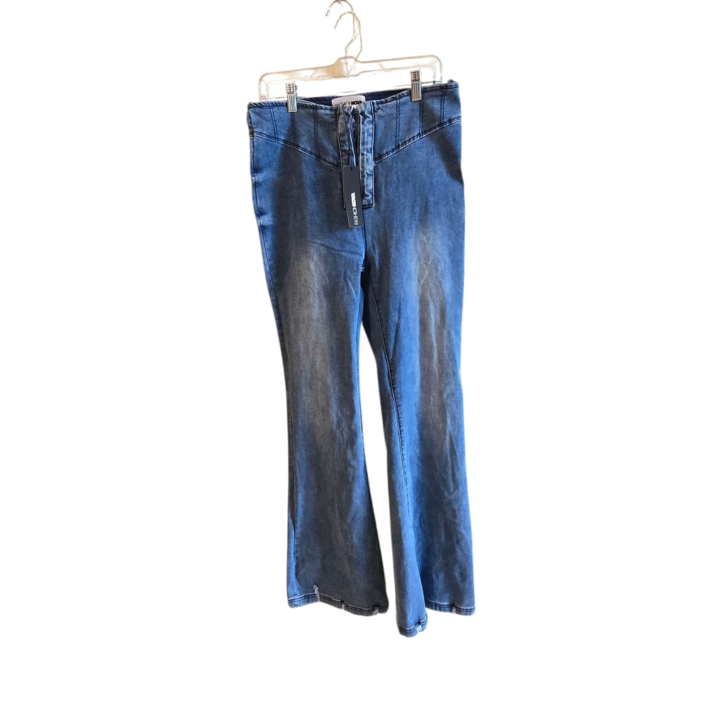Fashion‎ Nova Flare Blue Jeans